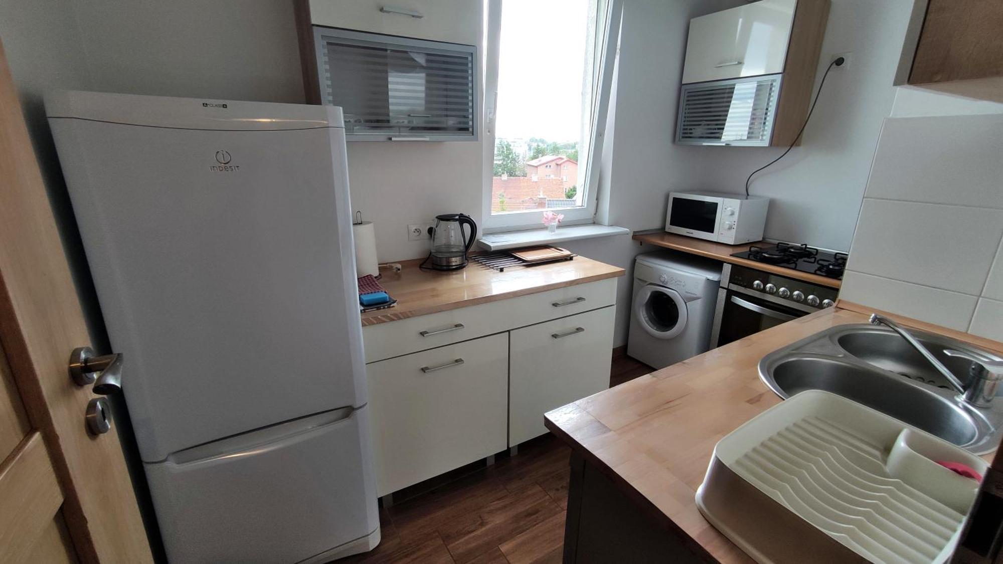 Apartmán Mieszkanie Przy Arenie Gdaňsk Exteriér fotografie