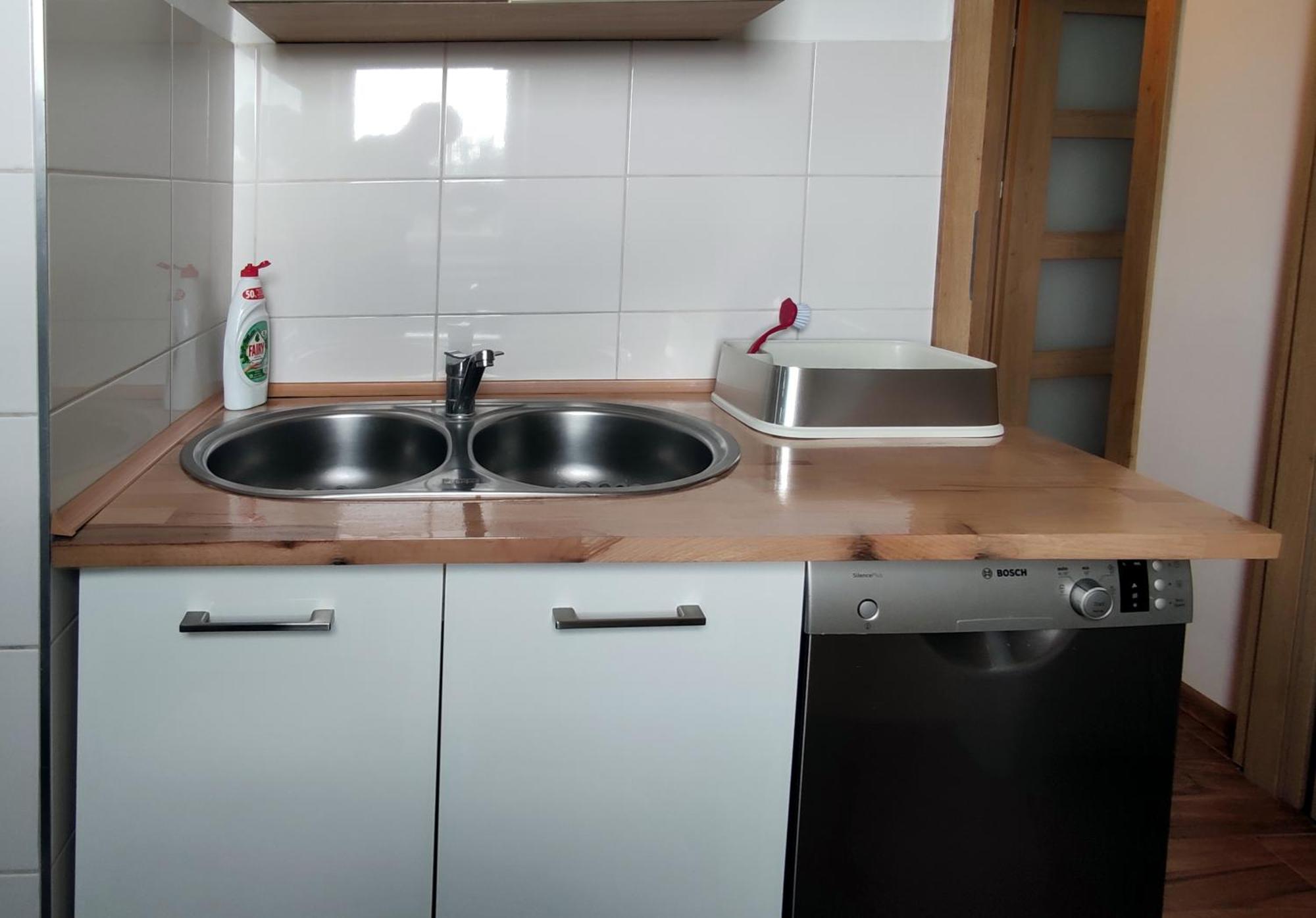 Apartmán Mieszkanie Przy Arenie Gdaňsk Exteriér fotografie
