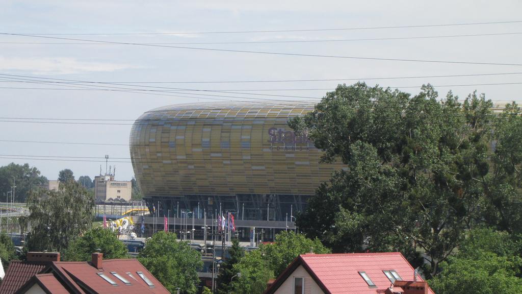 Apartmán Mieszkanie Przy Arenie Gdaňsk Exteriér fotografie