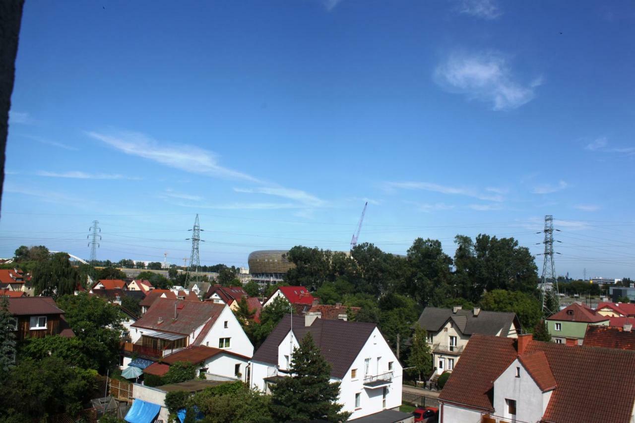 Apartmán Mieszkanie Przy Arenie Gdaňsk Exteriér fotografie